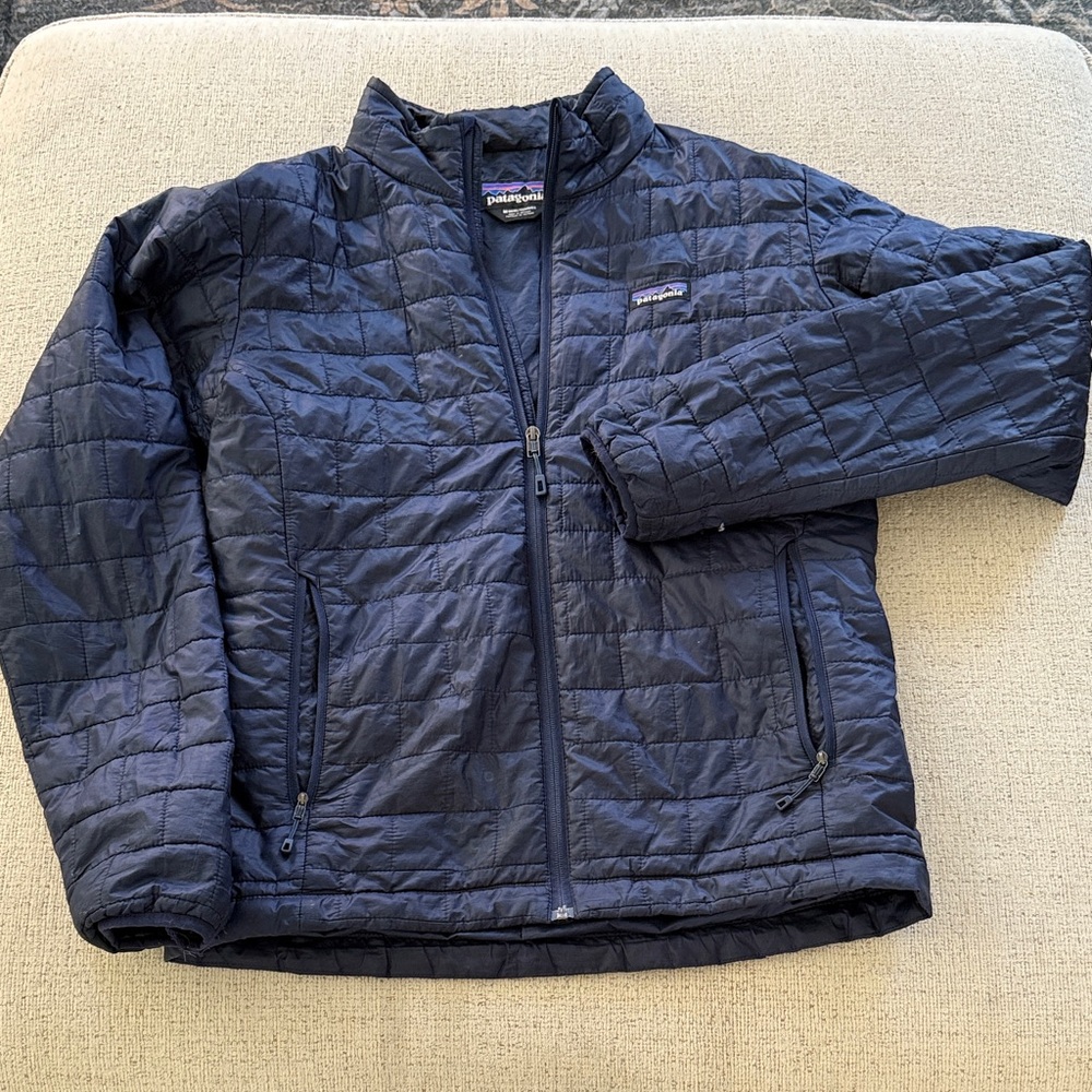 Patagonia Dark Blue Quilted Jacket